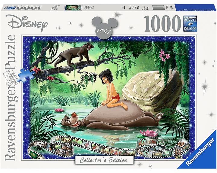 El Libro de la Selva: Rompecabezas 1000 Piezas Disney Ravensburger –  RompecabezasRC