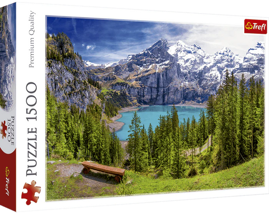 Lago Oeschinen Suiza Rompecabezas 1500 Piezas Trefl